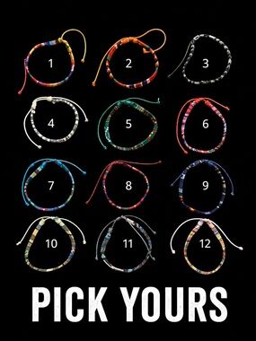 Boho Friendship Bracelet Adjustable Woven Pick Your Color 1-12